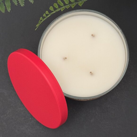 BBW Stranger Things Argyle's Pineapple Pizza Bath & Body Works 3 Wick Candle - Picture 7 of 11